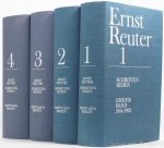 REUTER, E. - Schriften. Reden. Complete in 4 volumes.