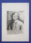Unknown German engraver - [Antique print, engraving, portrait] DOCTOR IOHANNES BERGIUS THEOLOGUS..., 1751 (Portret van Duits theoloog Johannes Bergius).