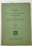 Kaiserliches Gouvernement von Deutsch-Ostafrika (Hrsg.): - Berichte über Land- und Forstwirtschaft in Deutsch-Ostafrika : Zweiter Band : Heft 1 :