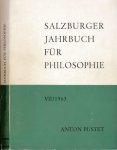  - Salzburger Jahrbuch für Philosophie VII/1963