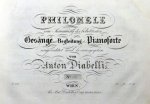 Rossini, G.: - [Kopftitel:] Recit. und Cavatina für eine Altstimme (Elena, oh tu ch`io chiamo) (Höre mich, o kehre wieder) aus der Oper La Donna del Lago mit Begleitung des Pianoforte (Philomele. Eine Sammlung der beliebtesten Gesänge mit Begleitung des Pian...