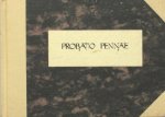 Verhoeven, Cornelis. - Probatio pennae. Verhoeven, Cornelis. - Probatio pennae.