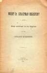 [Schaepman, H.J.A.M.]. - Wordt Dr. Schaepman begrepen? : eenige opmerkingen van een Burgerman aan zijne katholieke medeburgers.