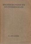 P.J. de Kanter - Rechtsgronden en rechtsmiddelen. Diss.