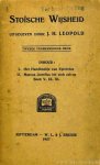 LEOPOLD, J.H., (RED.) - Stoïsche wijsheid.