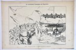 Braakensiek, Johan (1858-1940) - [Original lithograph/lithografie by Johan Braakensiek] De omtrekkende bewegingen der Engelschen, 28 Januari 1900, 1 pp.