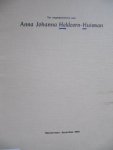 Berg, van der J.C. - Ter nagedachtenis aan Anna Johanna Heldoorn-Huisman