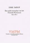 Dirk Imhof - Een uniek exemplaar van het Diurnale Romanum