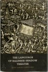 Mary SABINA Zurbuchen - The Language of Balinese Shadow Theater
