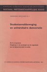 C.J. Lammers - Handelingen van de Sociaal-Wetenschappelijke Raad: Studentenvakbeweging en universitaire democratie