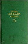 Hendricus Johannes Prakke - Homo res sacra homini bijdragen Prof. Dr. H.J. Prakke aangeboden bij zijn afscheid als directeur van de Koninklijke Van Gorcum en Comp. N.V. te Assen