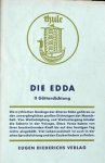 Genzmer, Felix (bew.) - 2 Boeken in 1 koop: Die Edda. Erster Band Heldendichtung en Zweiter Band Götterdichtung und Spruchdichtung