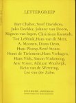 Chabot, Bart & Steef Davidson, Jules Deelder, e.a - Lettergreep