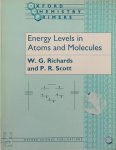 Richards, W - Energy Levels in Atoms and Molecules