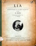 Bos, G.: - Lia. Kinderoperette in drie bedrijven. Piano-begeleiding van F. Wind. Partituur