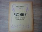 Reger; Max (1873 - 1916) - Sieben Sonaten op. 91; fur die violine allein; Boek sonate nr. 7 (VII) Reger; Max (1873 - 1916) - Sieben Sonaten op. 91; fur die violine allein; Boek sonate nr. 7 (VII)
