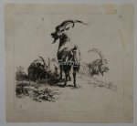 BERCHEM, NICOLAES PIETERSZ., - Three goats
