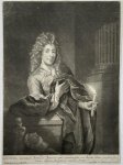 Schenk, Pieter (1660-1713) - Antique Mezzotint ca 1700 - Portrait of Painter Godfried Schalcken - P. Schenk, published ca 1700, 1 p.