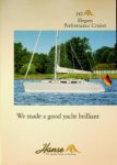 Hanse - Original Brochure Sailing Yacht Hanse 342