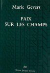 GEVERS Marie - Paix sur les champs