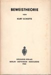 SCHÜTTE, Kurt - Beweistheorie.