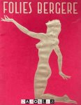 Programmaboek 1954 - folies Bergere