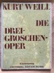 WEILL (muziek) / Brecht (tekst) - Die Dreigroschenoper