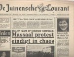 Kooten, Kees van & Wim de Bie - De Juinensche Courant. 61e jaargang, no. 6 zaterdag 22 januari 1983