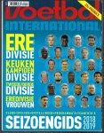Diverse - Voetbal International Seizoengids 2018-2019 -Eredivisie - Keukenkampioen Divisie - Tweede/derde Divisie - Eredivisie Vrouwen