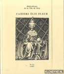 Raffin, C. - Cahiers Elie Fleur