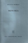 Crombach, H.F.M. - Mens Rea - Rede 1981