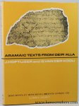 Hoftijzer, J. / G. van der Kooij (eds.). - Aramaic texts from Deir 'Alla.