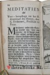 Drelincourt, Charles|Focquenbergues, Jean de|Moulin (Molinaeus), Pierre (Petrus, Petri) du, [1568 - 1658]|Ridderus, Franciscus|Simonides, Simon|Teellinck, Willem|Udemans, Godefridus Cornelisz. - Het recht gebruyck Van des Heeren H. Avontmael, Soo voor als na de Bedieninge. Bestaende in Meditatien, Gebeden en Danckseggingen, door C. Drelincourt, P. du Moulin, en andere Godts-geleerden. Item, De klacht van een swaermoedige Ziel over 't ...