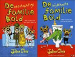 CLARY, Julian - De beestachtige familie Bold (de familie Bold Deel 1, met boekenlegger in achterflap) + De bijdehante familie Bold (De familie Bold 2)
