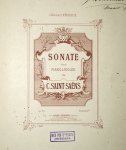 Saint-Saëns, Camille: - [Op. 75] Sonate pour piano et violon. Op: 75