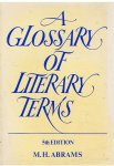 Abrams, MH - A glossary of literary terms