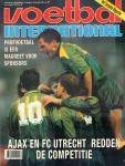 Diverse auteurs - Voetbal International 1992 # 47 met o.a. FEYENOORD-AJAX (2 p.)/PATRICK LODEWIJKS (FC GRONINGEN, 2 p.)/BABANGIDA (RODA JC, 2 p.)/CEES WOLZAK (KNVB, 3 p.), goede staat