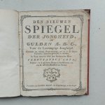 Loys, Ferdinandus - Den Nieuwen Spiegel Der Jongheyd,