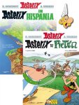 n/a - Asterix pin pakket Pk06. 14 asterix in hispania + 35 asterix bij de picten + asterix pin