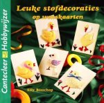 Elly Bisschop - Leuke stofdecoraties op wenskaarten