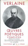 Verlaine - Oeuvres poétiques complètes. Première édition critique