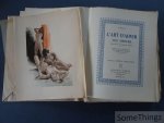 Ovide (texte), Georges Vertut (trad.) et Derambure (ills.) - L'Art d'aimer. Les Amours. Traduction de Georges Vertut. Édition ornée de compositions en couleurs d'après les originaux de Derambure. [Un de 700 exemplaires sur rives B.F.K.]
