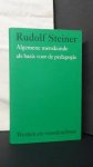 Steiner, R. - Algemene menskunde als basis voor de pedagogie. GA 293.