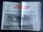  - Diana, 5 knipsels uit Franse kranten