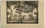 J. Bulthuis, K.F. Bendorp - Antieke prent Friesland: Tjaarda State.