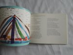 Gerritsen, Joke / Groen, Hannie / Mooij, Martin (samenstelling) Tekeningen leerlingen van de Prins Hendrikschool op het Noordereiland - Op de brug/ Gedichten van 52 deelnemers aan Poetry International over de Nieuwe Willemsbrug in Rotterdam of andere bruggen, rivieren en zeeën