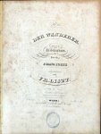 Liszt, Franz: - [R 243, 11] No. 11. Der Wanderer. Lied von Fr. Schubert für das Piano-Forte übertragen von Fr. Liszt