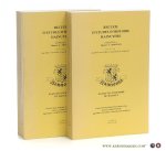 Cauchies, Jean-Marie / Jean-Marie Duvosquel (eds.). - Recueil d'etudes d'histoire Hainuyere. Offertes a Maurice A. Arnould. [ 2 volumes ].