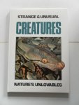 Marshall Gutfreund, Geraldine - Strange & Unusual Creatures Nature's Unlovables fotoboek