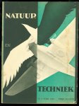 Stein, J.A.W. von ontwerper / designer cover - (PERIODICAL) Natuur en Techniek No 2 Febr. 1932